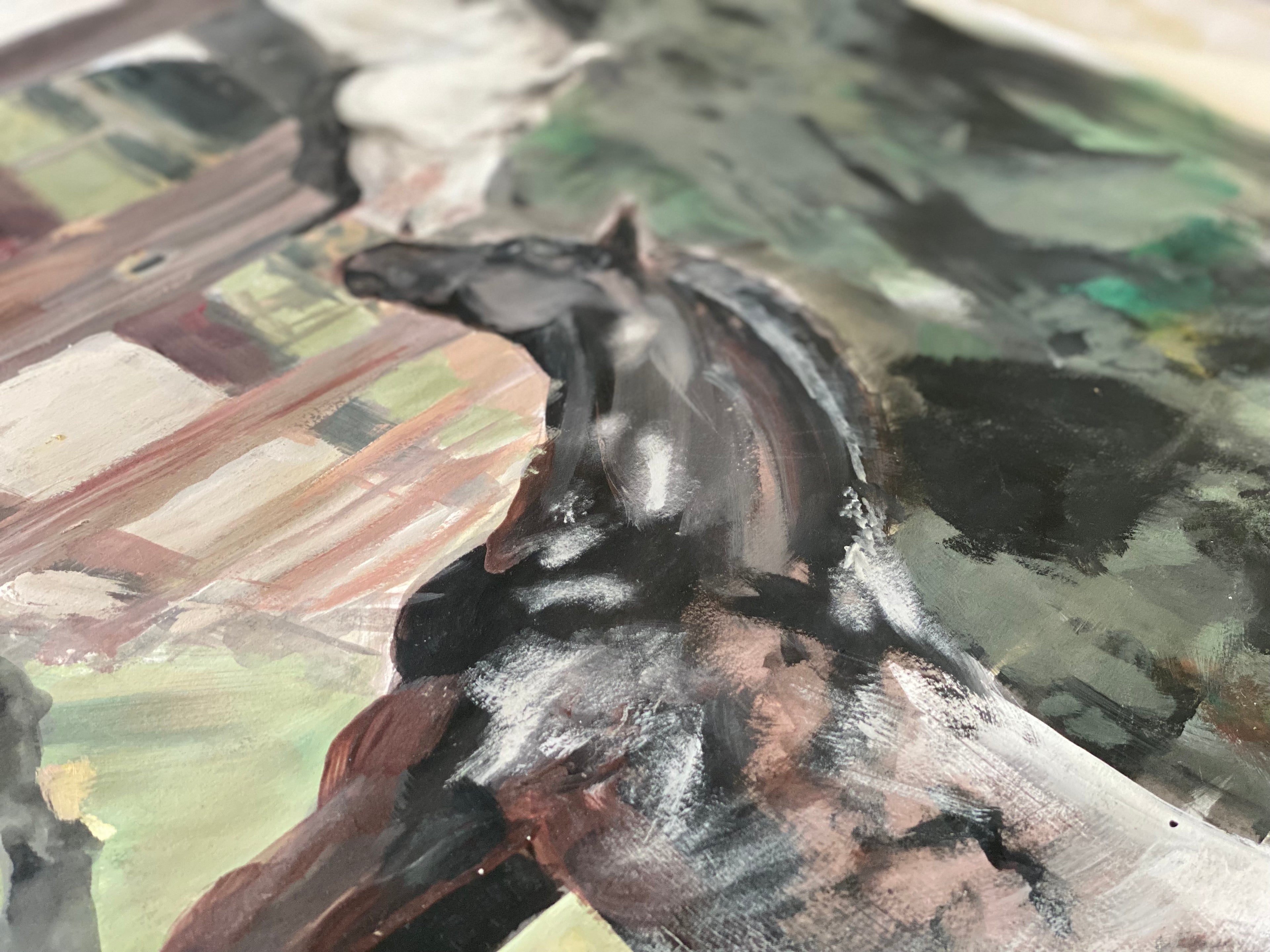 Spotted Yearling and Friend