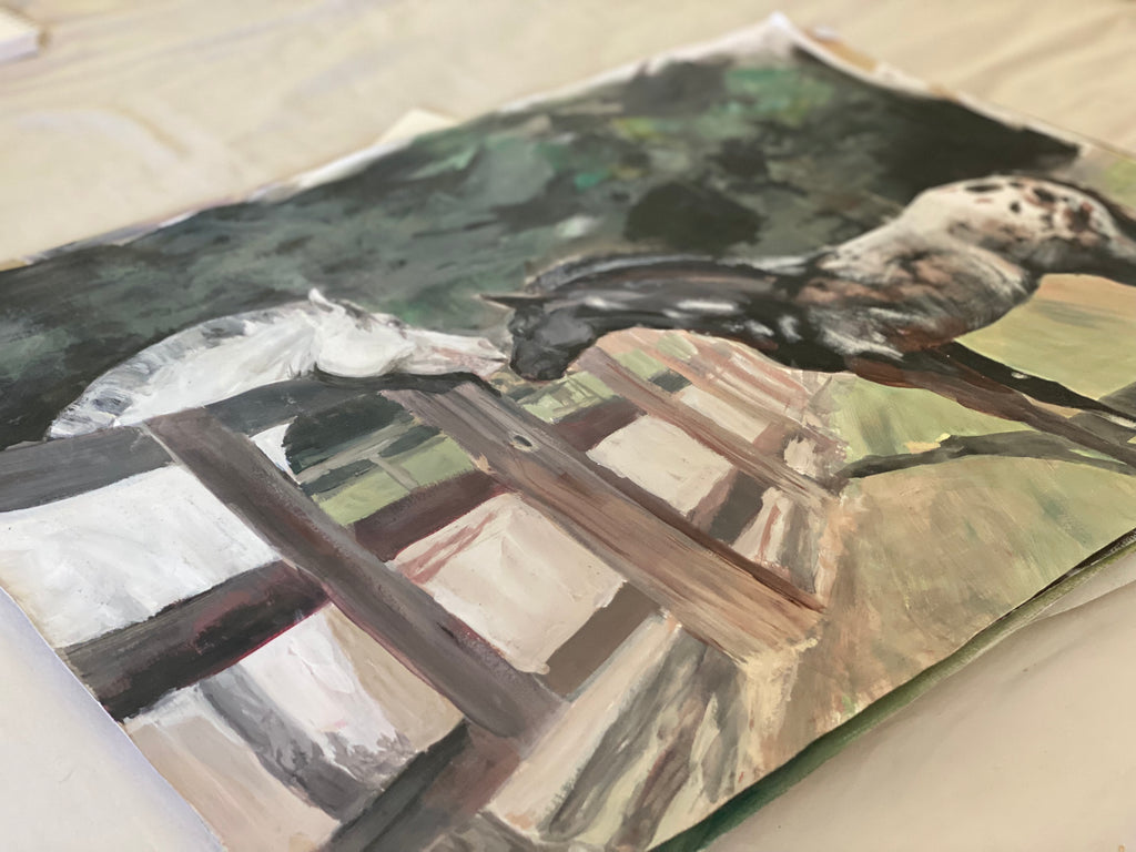 Spotted Yearling and Friend