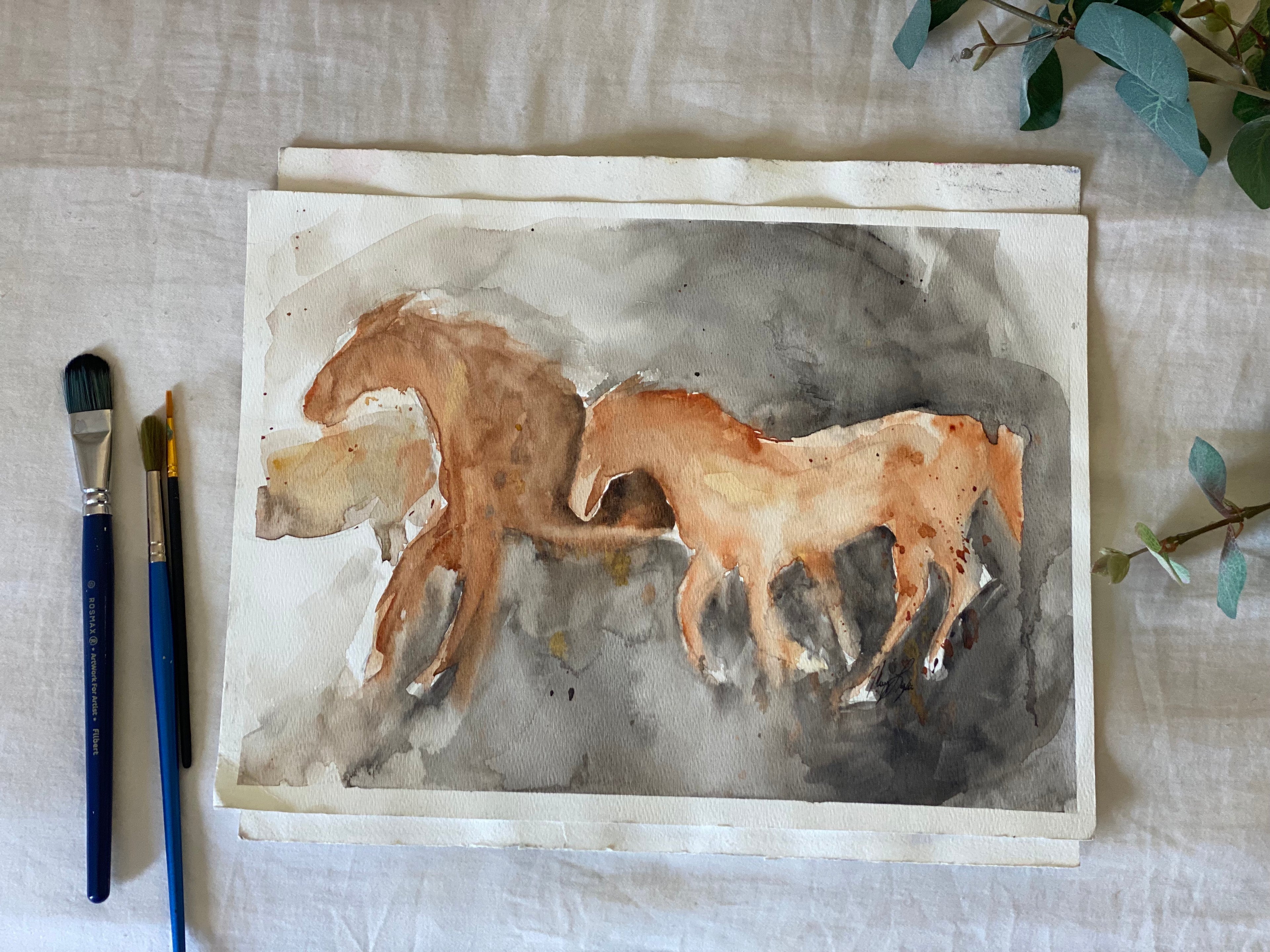 Primal Horse Study