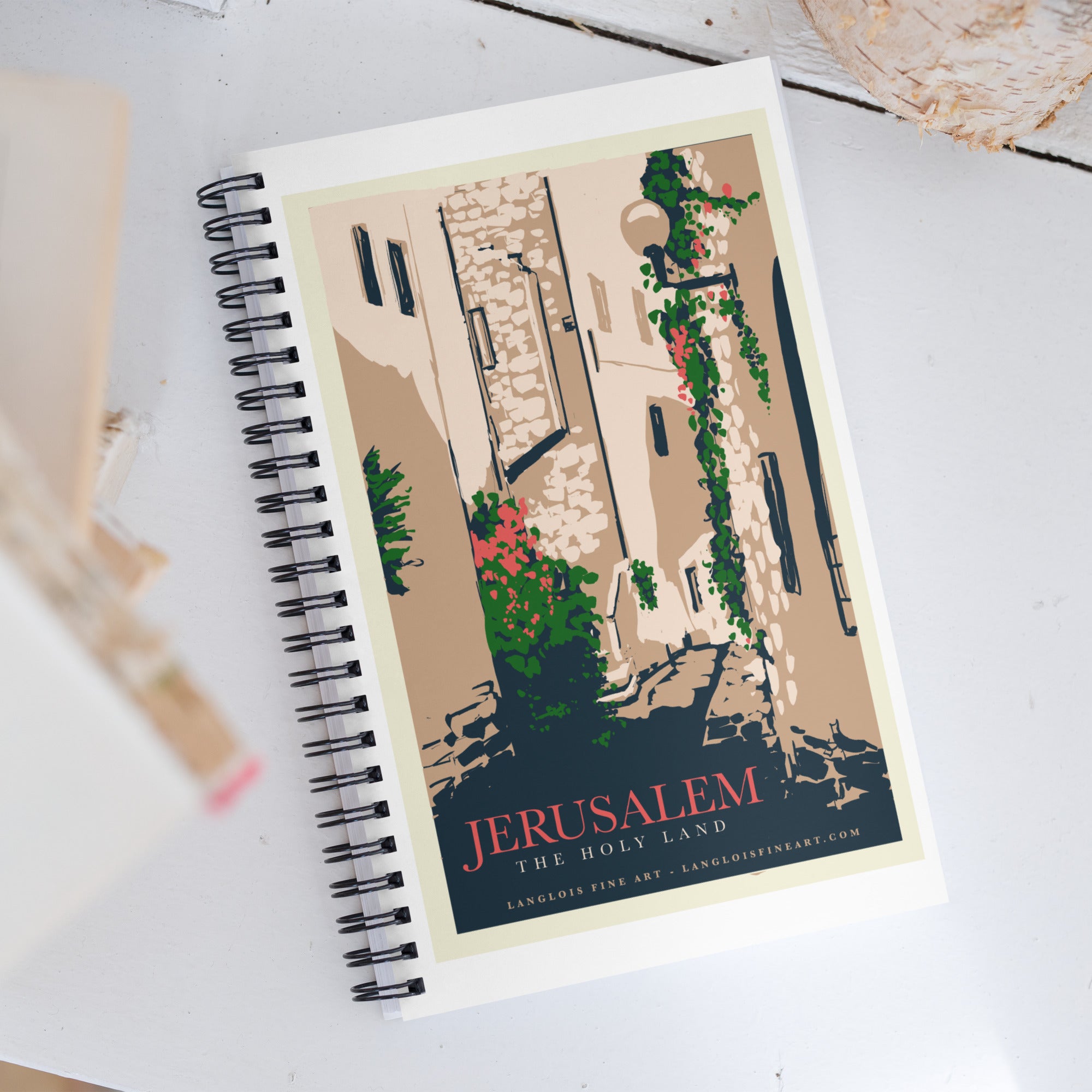 Jerusalem Dotted Notebook