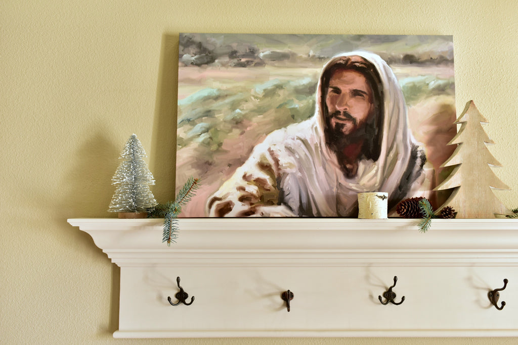 Christ In the Desert example decor.