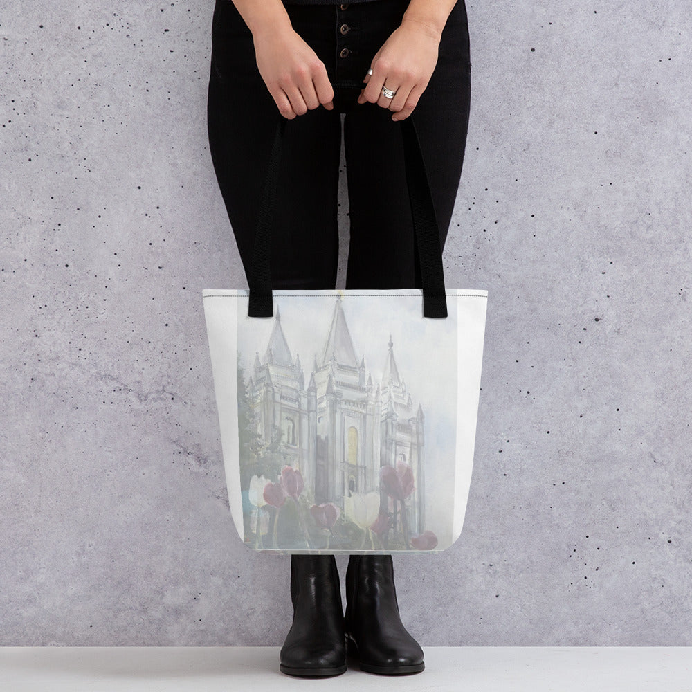 Salt Lake City Temple - Tote bag