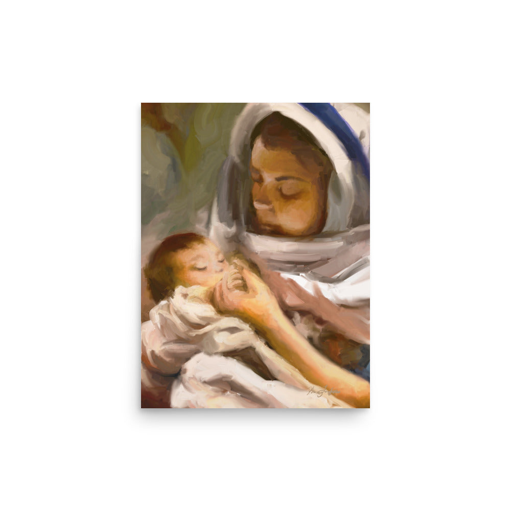 Mary and Child - Fine Art Print