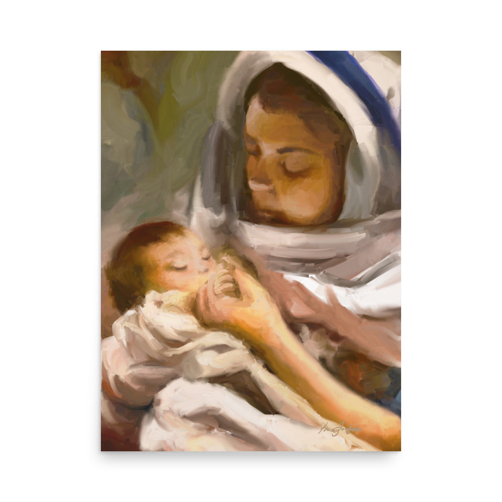 Mary and Child - Fine Art Print