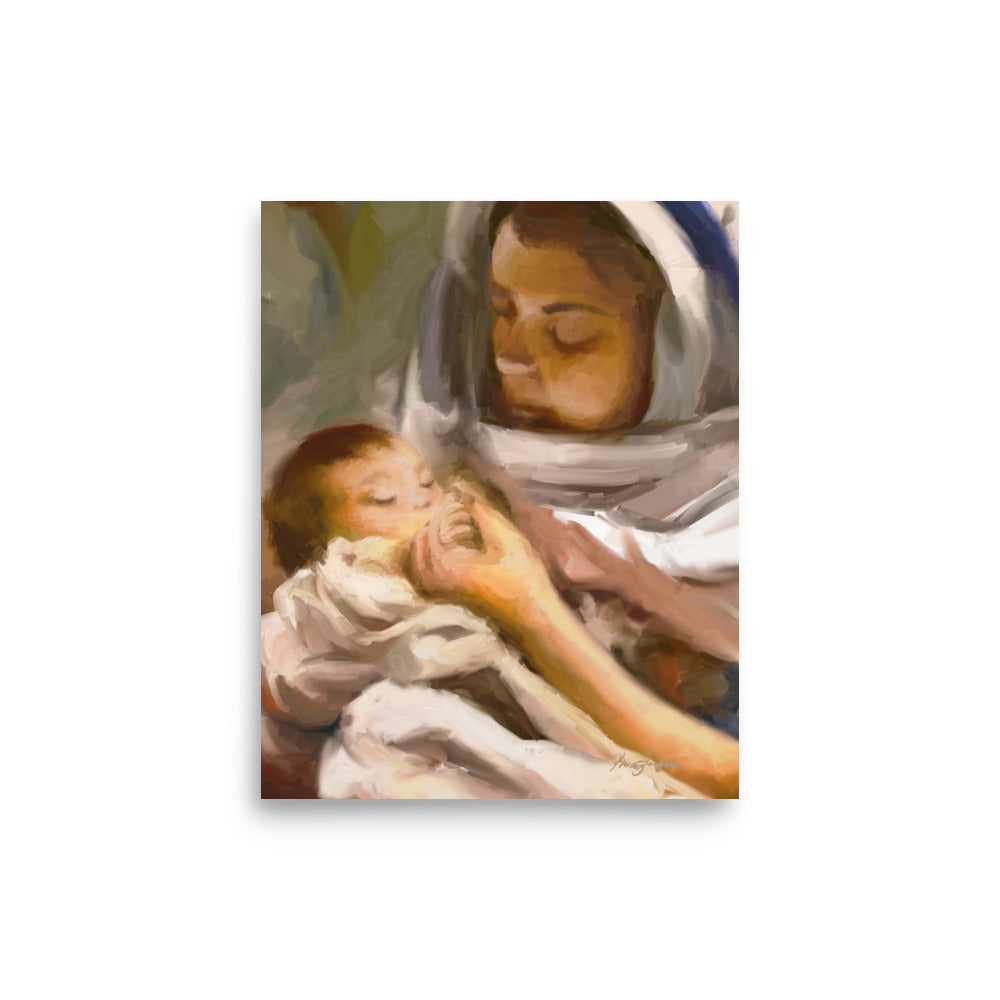 Mary and Child - Fine Art Print